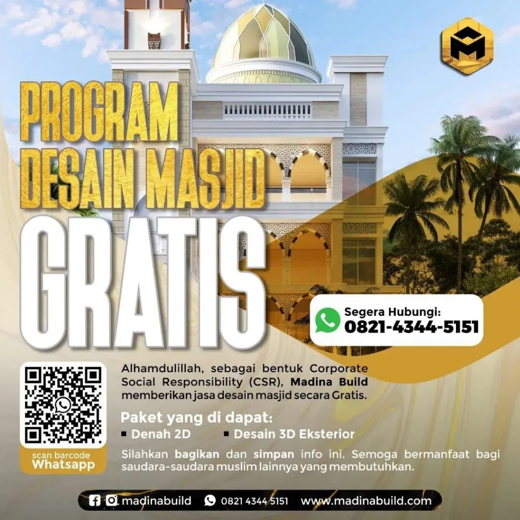 Opt-Promo Desain Masjid Gratis